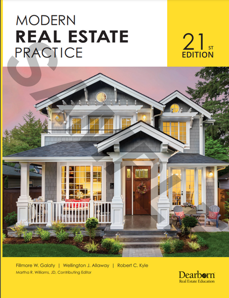 Modern Real Estate Practice- 21th Edition