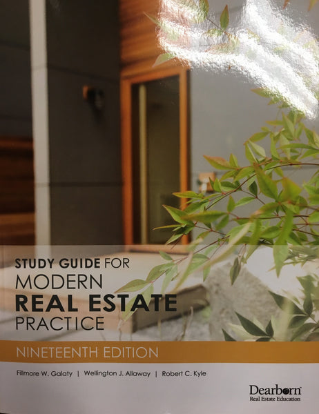 Study Guide for Modern Real Estate Practice